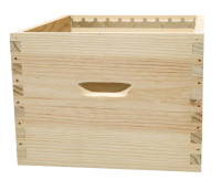 CORPS DE RUCHE ECO monté en pin à tenons sans cadres
