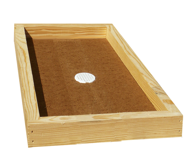COUVRE CADRE ISOREL pour ruchette 6 cadres avec bouchon plastique
