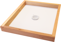 COUVRE CADRE DADANT 10 VISIO en bois et Plexi