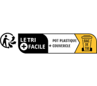 ETIQUETTES "info tri" - pour pot plastique